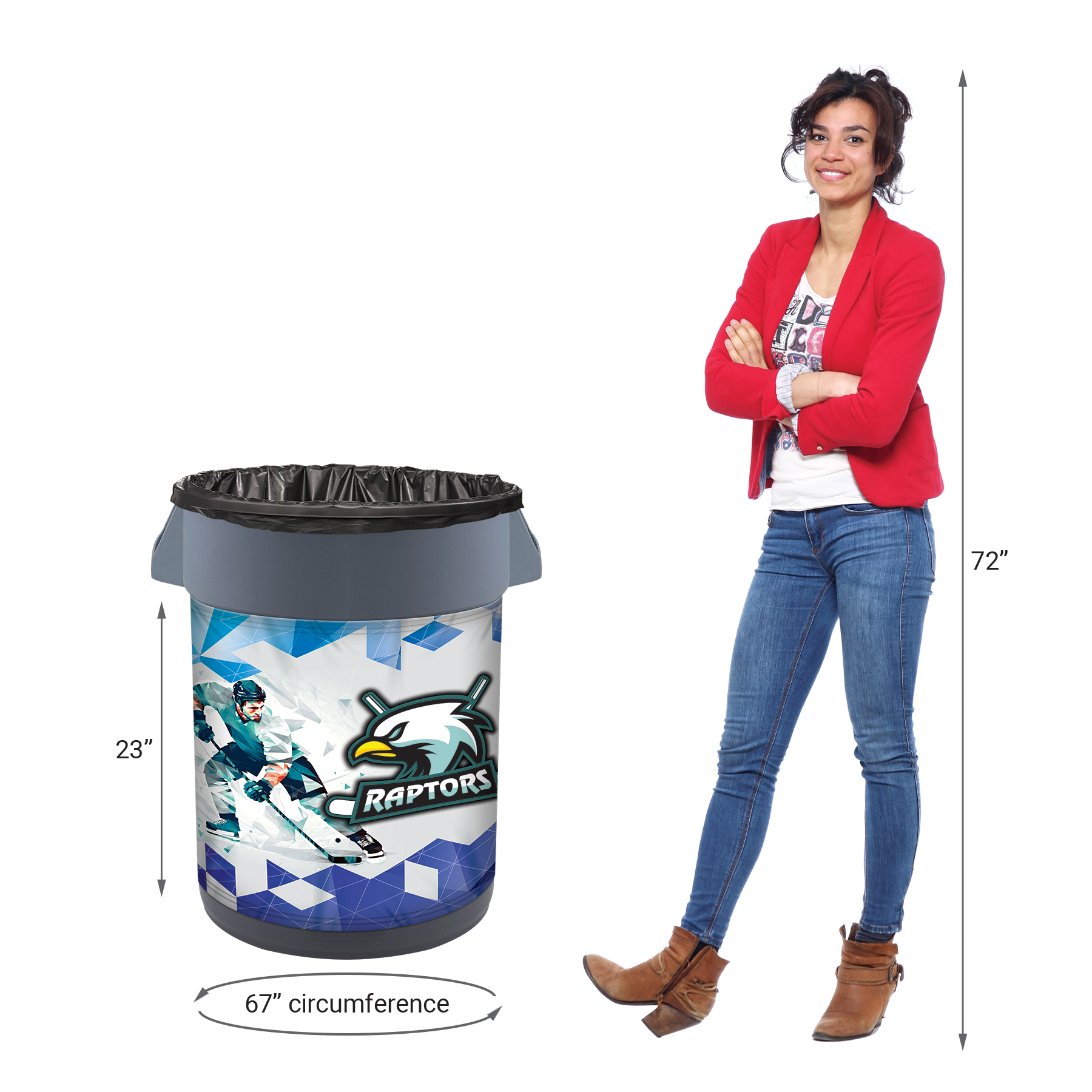 23" Stretch Bin Wrap 5