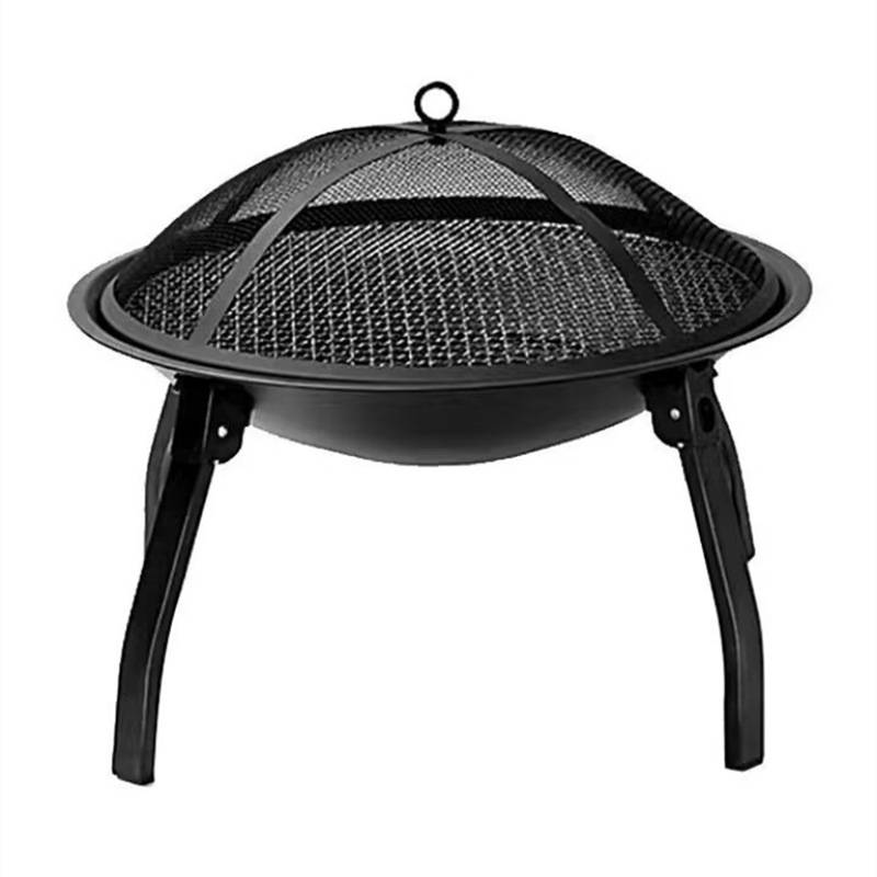 Outdoor Folding Charcoal Grill Fire Pit 4