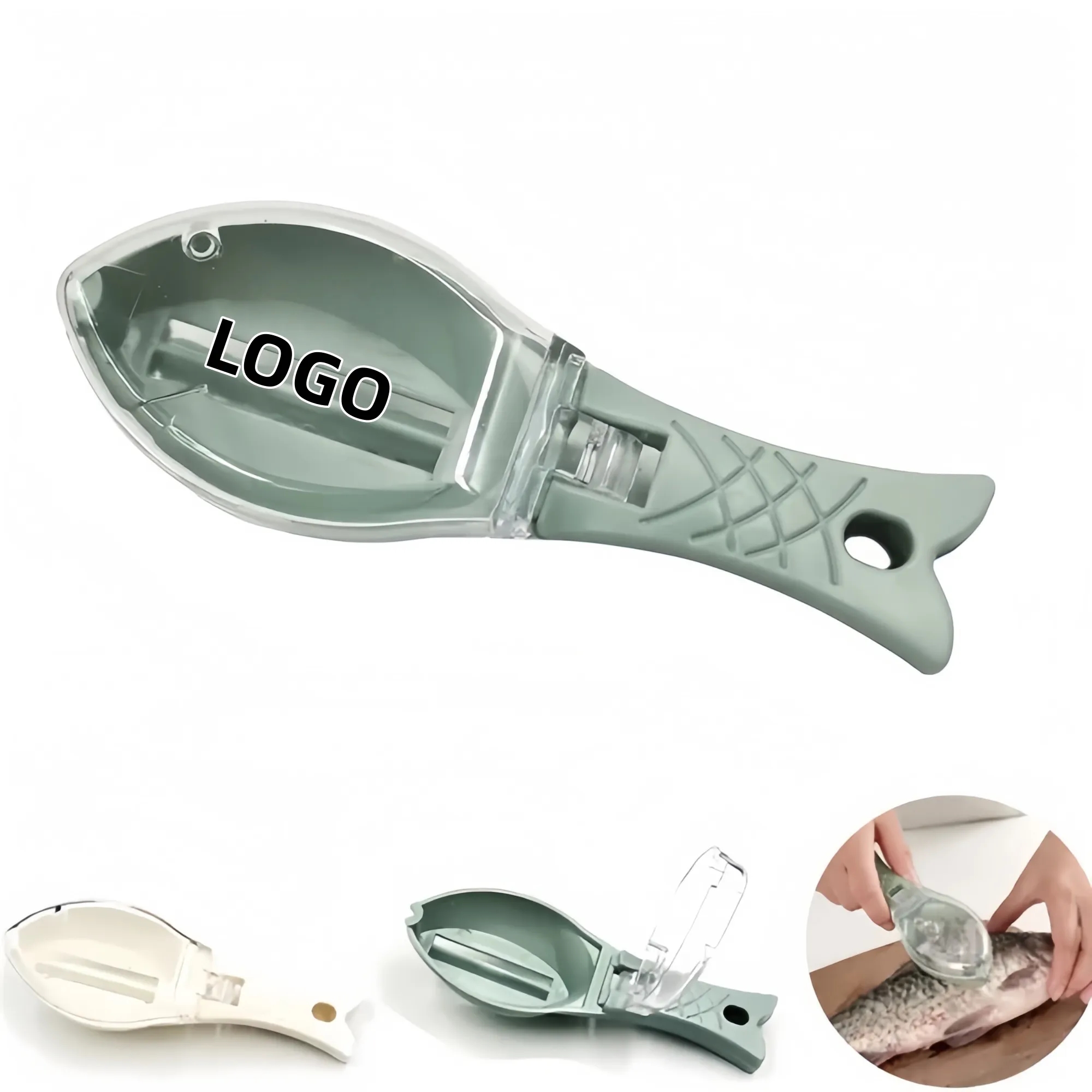 All-in-One Kitchen Tool: Fish Scaler, Grater and Peeler