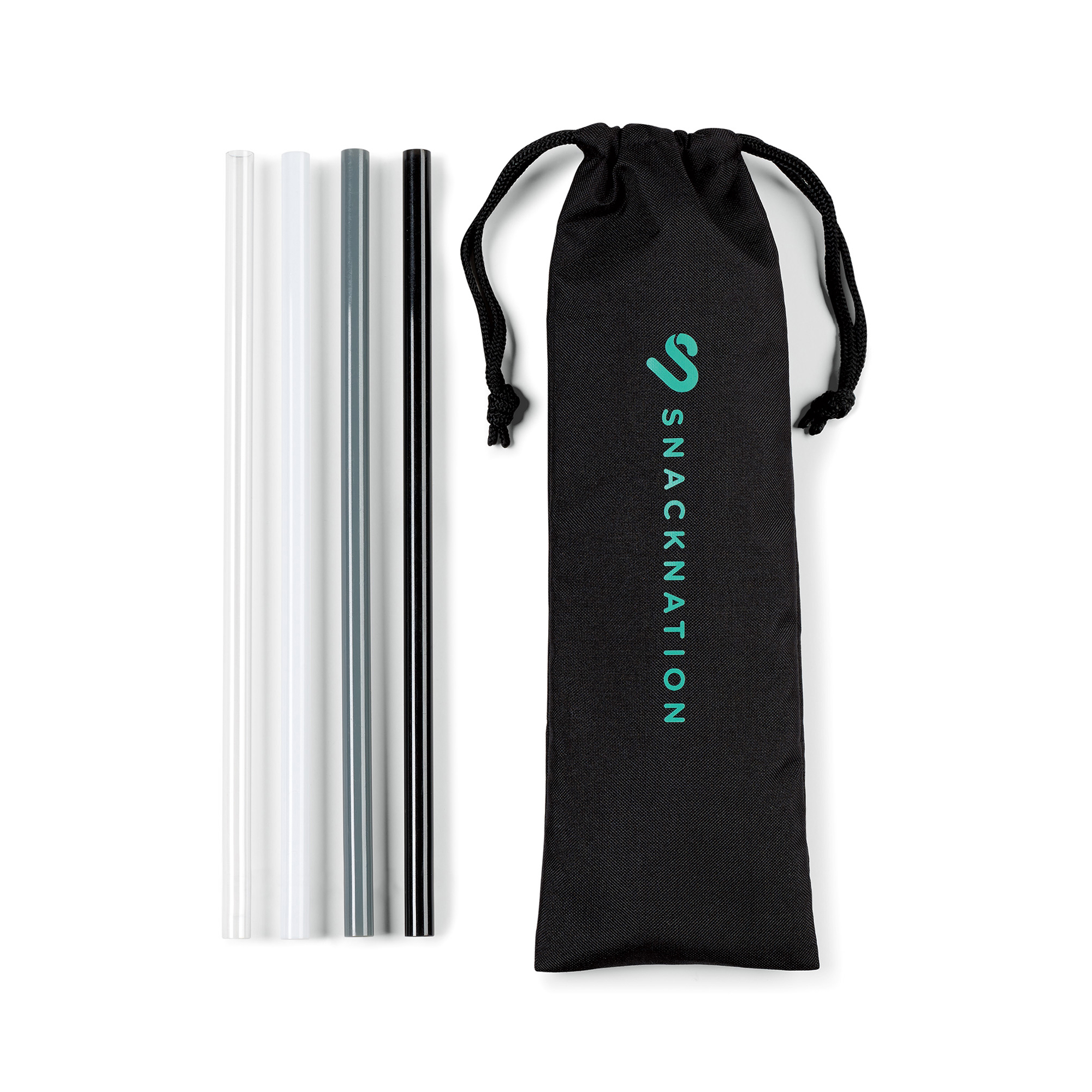 Aviana™ Juniper Reusable Tritan Straw Set 5