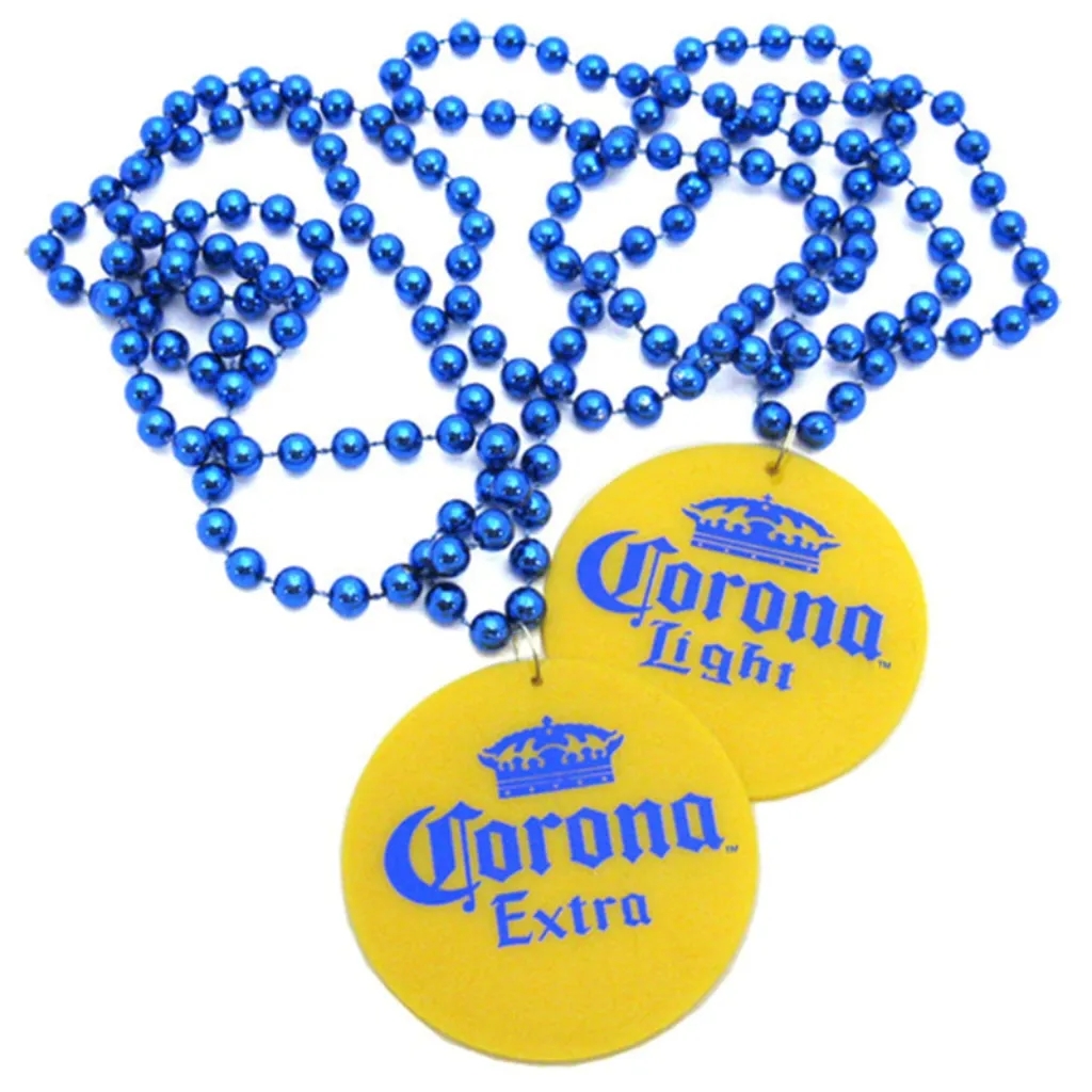 Mardi Grass bead necklaces 5