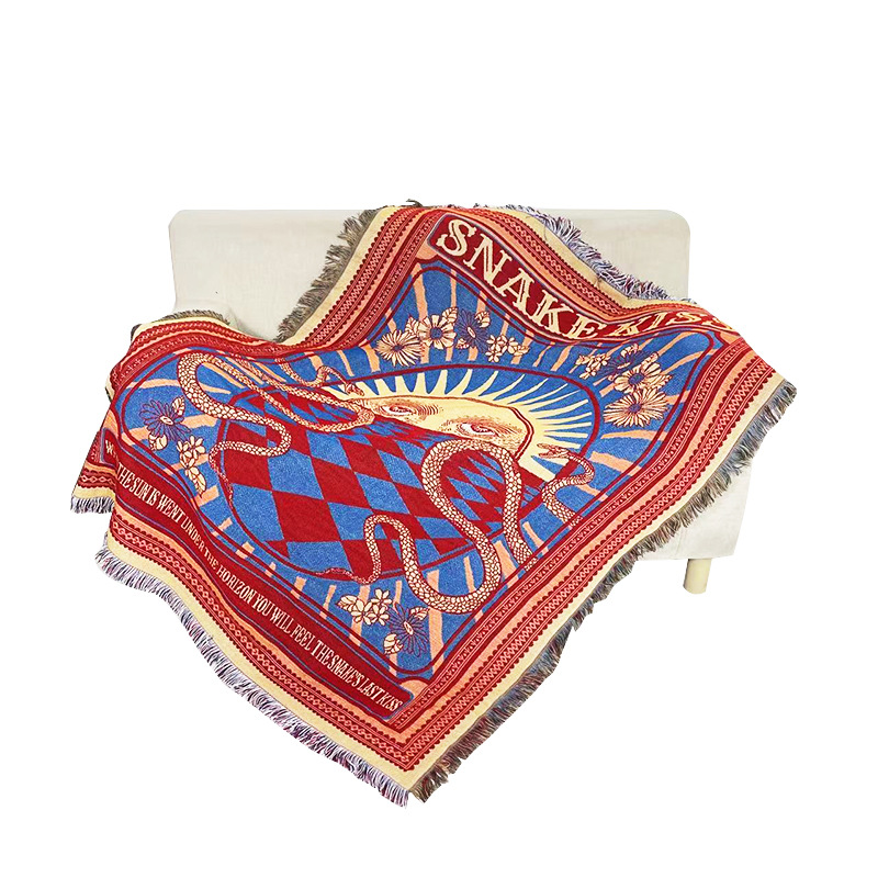 Jacquard Throw Blanket 2