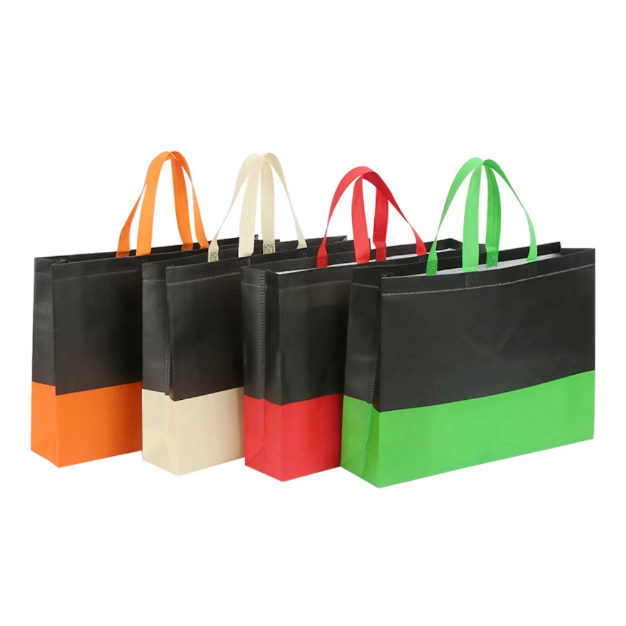 2 Color Tone Non-Woven Tote 5