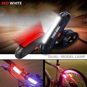 Compact White LED Bike Light With Rechargeable Multiple Lighting Modes 9