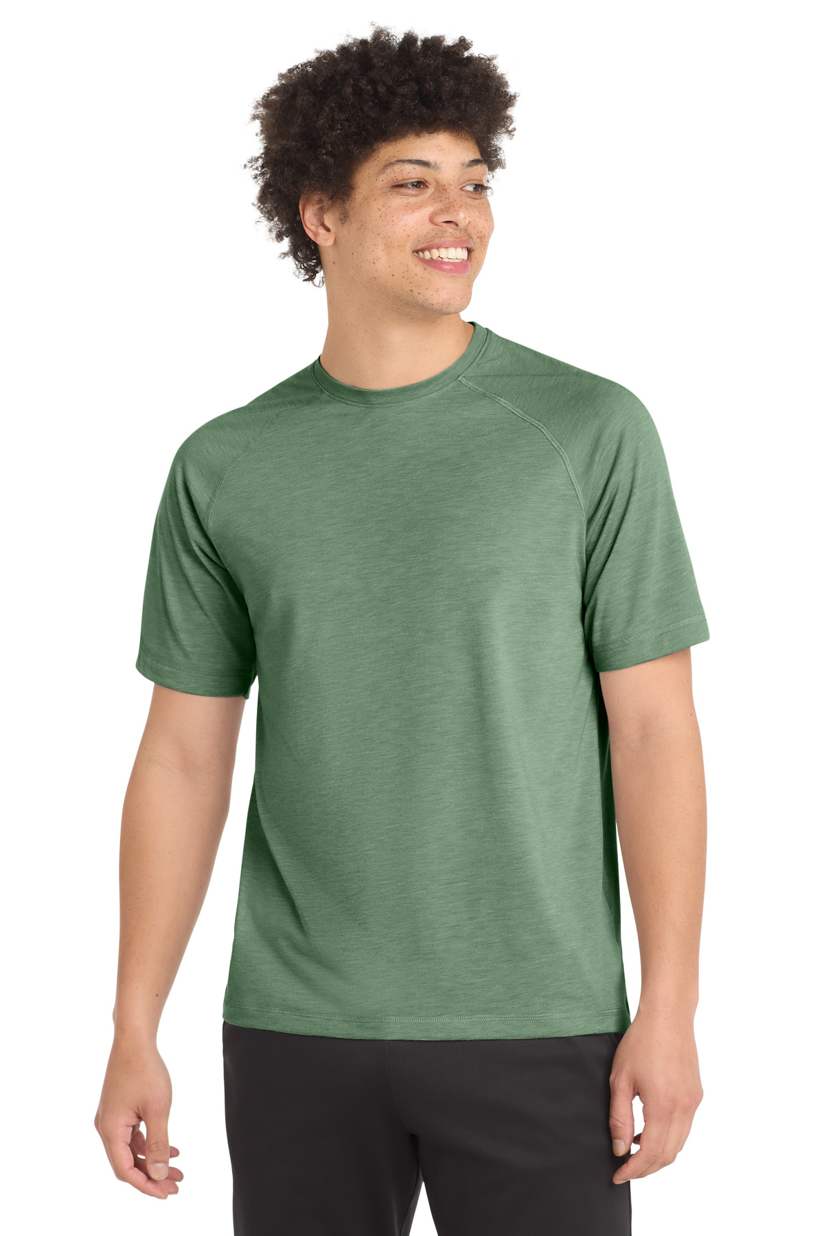 Sport-Tek PosiCharge Tri-Blend Wicking Raglan Tee. ST400 98