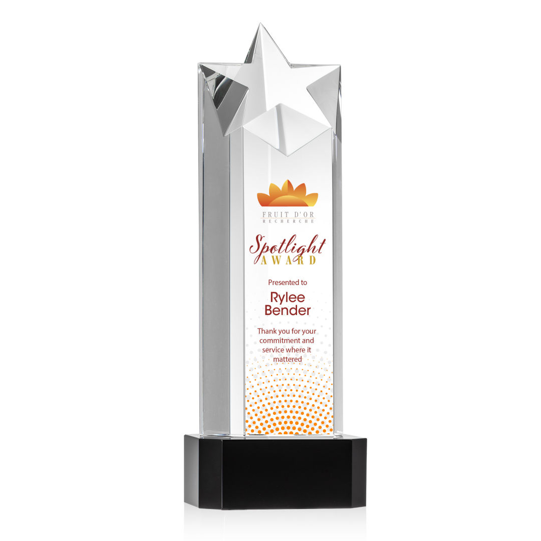 Berkeley VividPrint™ Award on Padova Base - Black 4