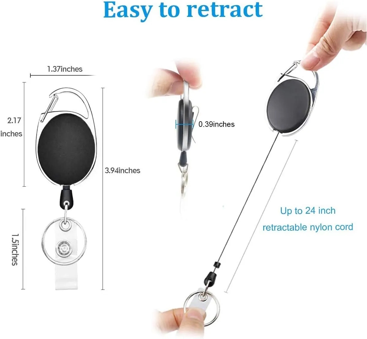 Retractable Badge Holder 3