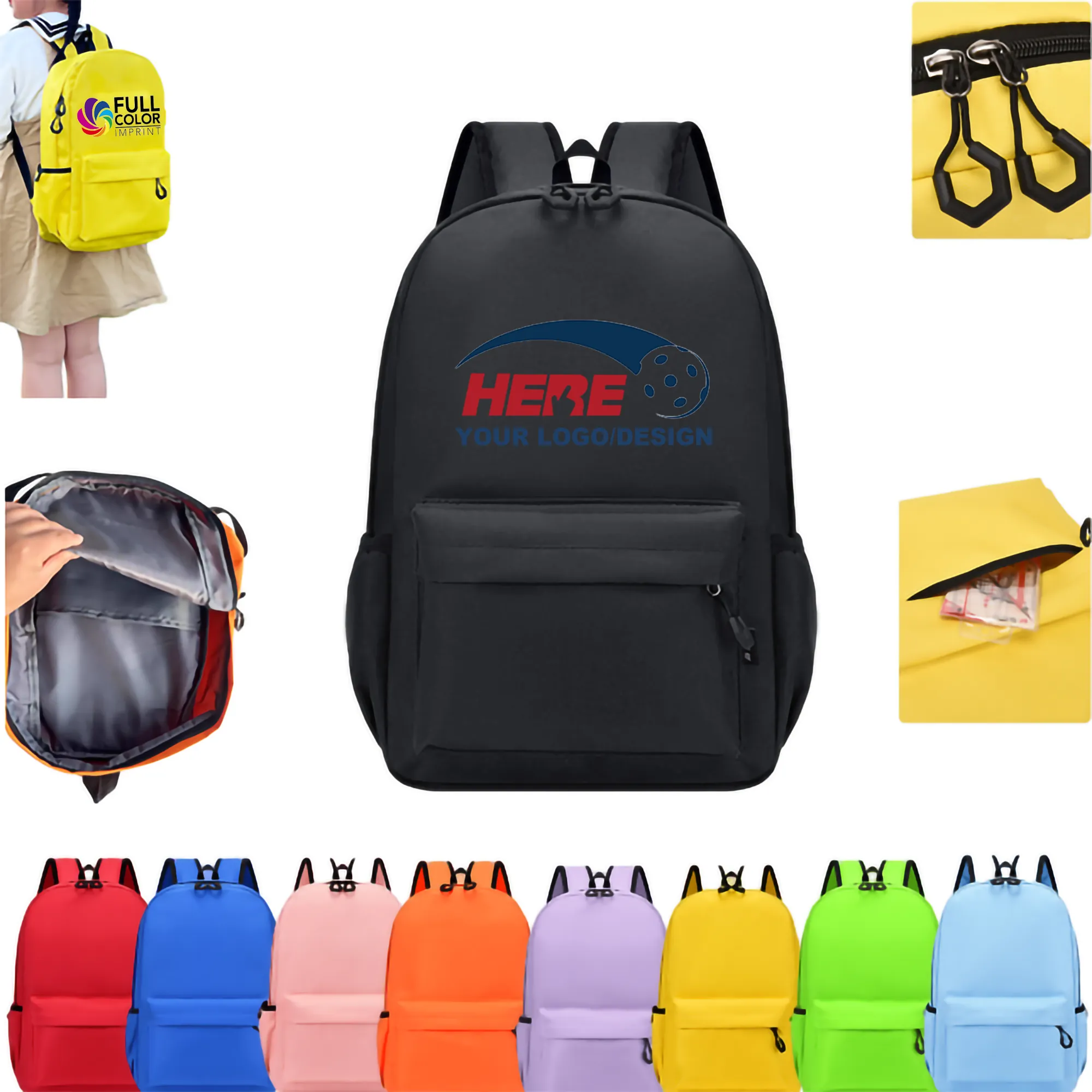 Water Resistant Student Backpack Gift for Men & Women 6