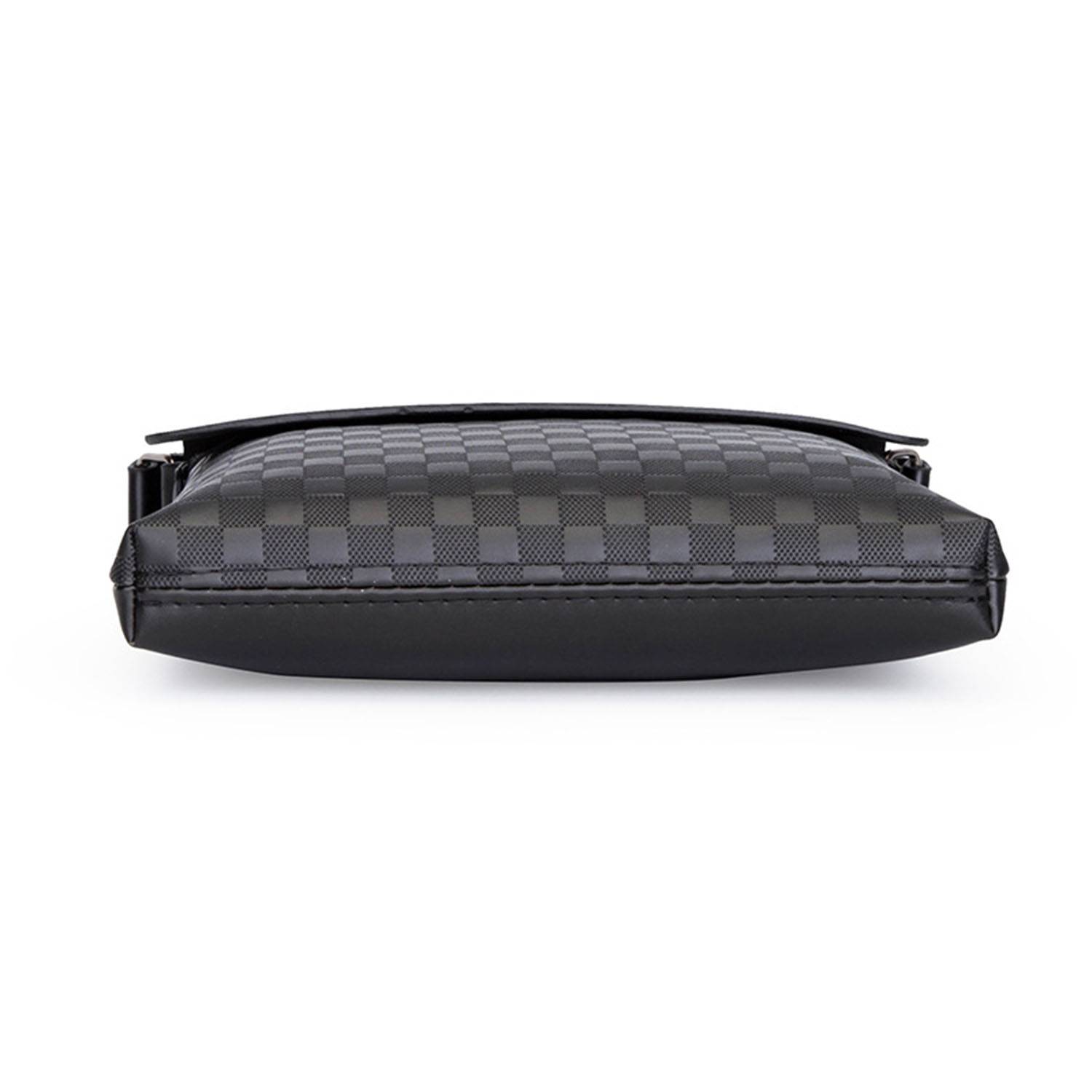 PU leather outdoor business men's crossbody bag 6