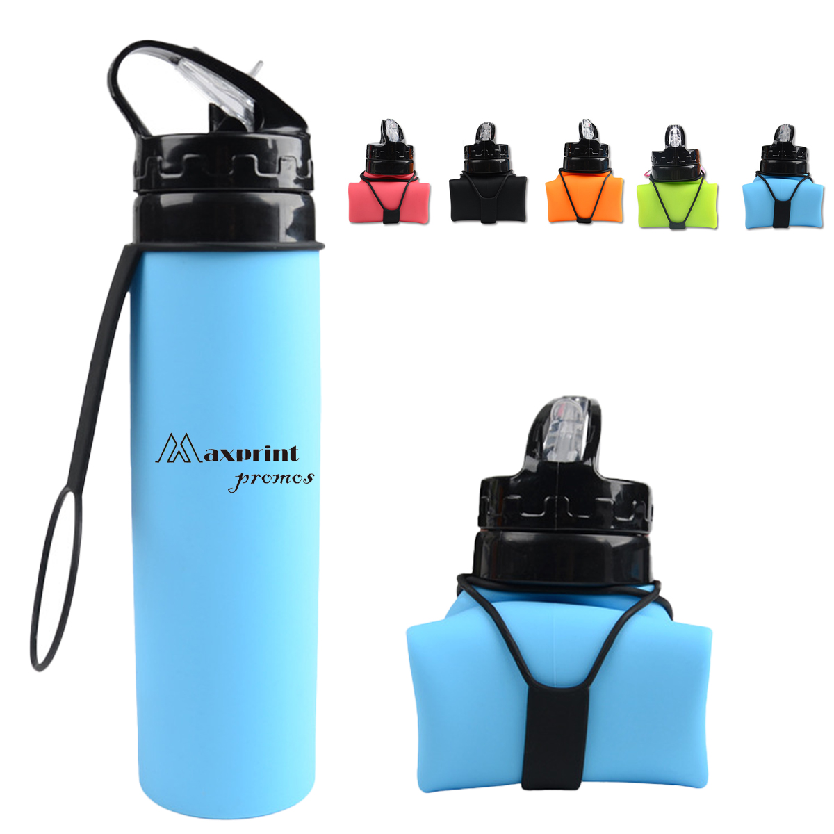 20 Oz Silicone Sport Bottle 4