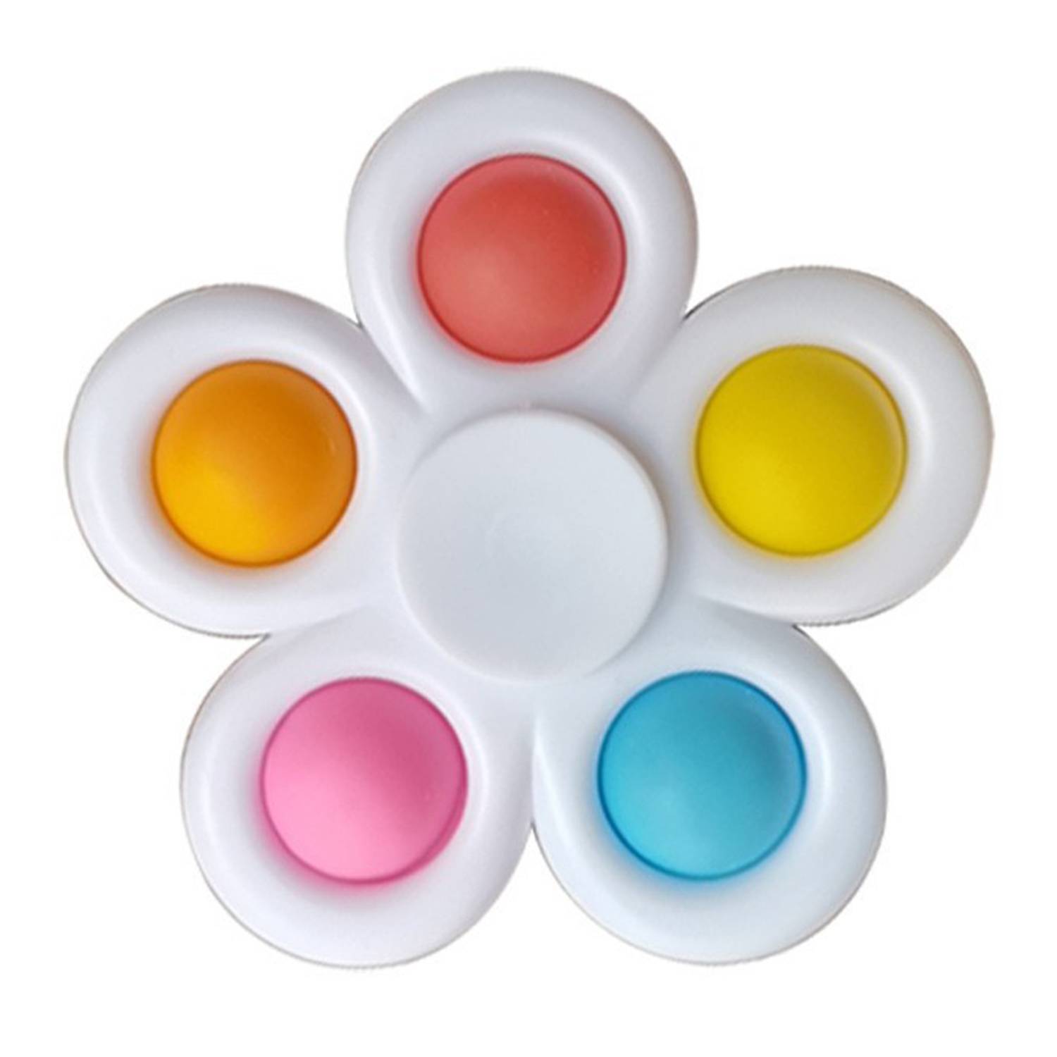 Push Pop Fidget Toy Anti-Stress Dimple Spinner 8
