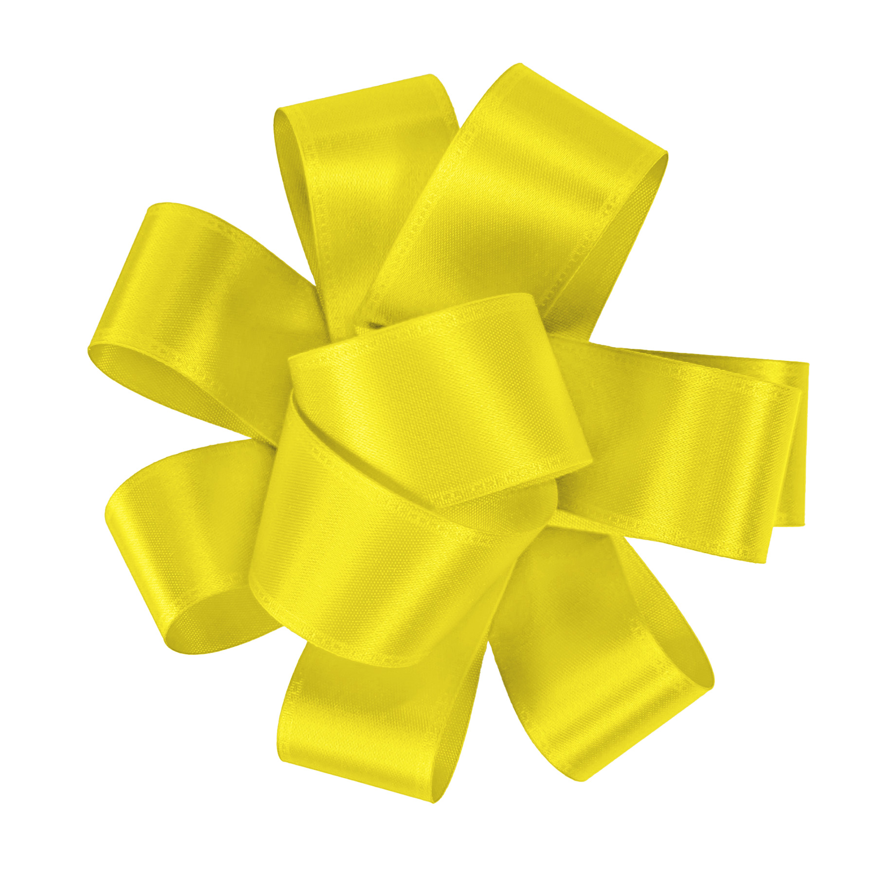 1" Badge Satin Bow - Sparkle 3