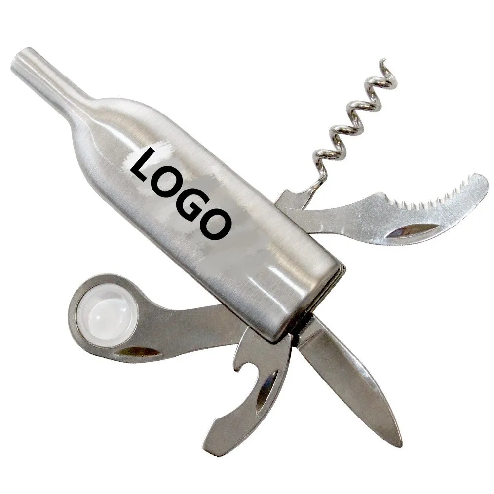 Multifunctional bottle opener with keyring 6