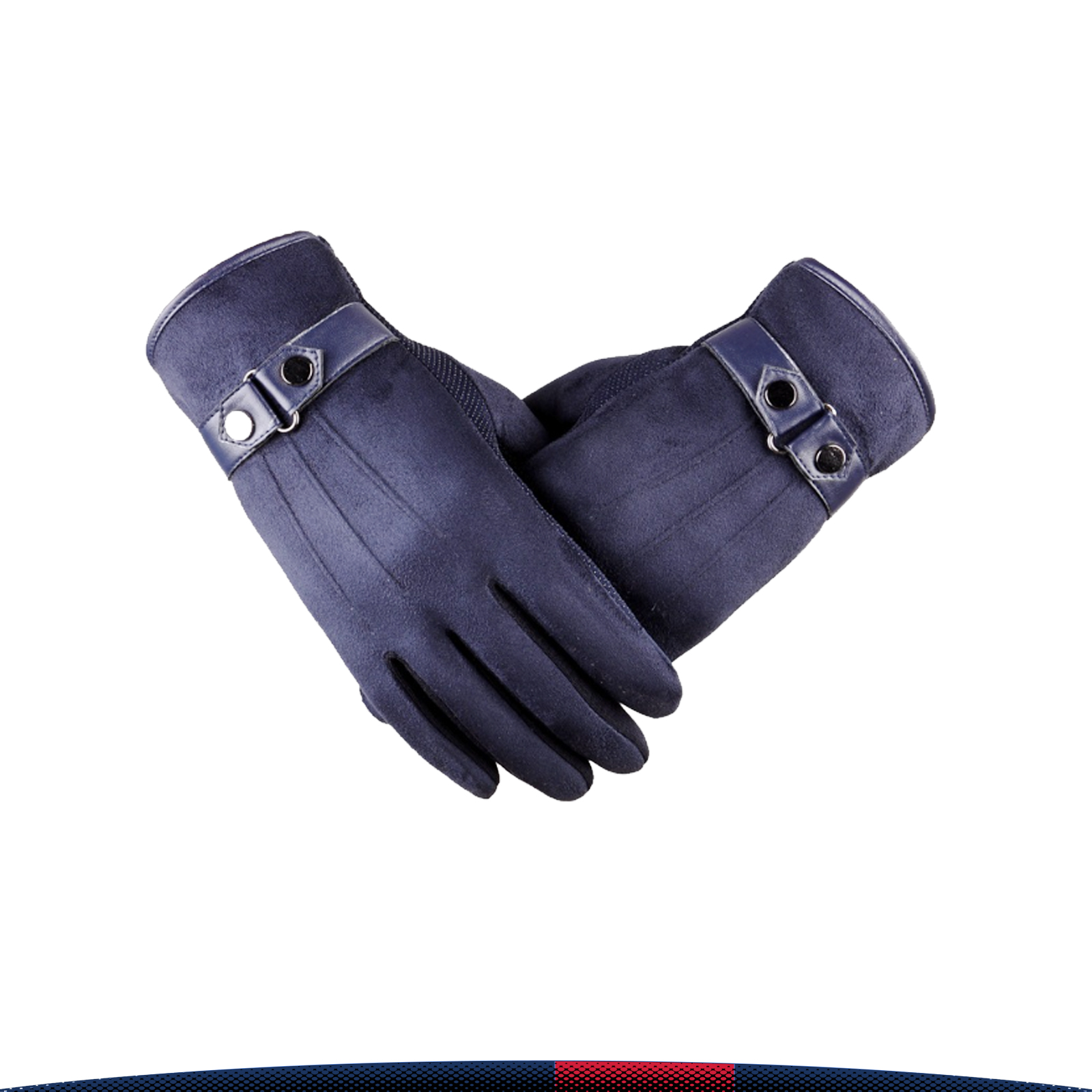 Suede Touch Screen Gloves 4