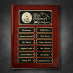Rosewood Piano Finish Perpetual Plaque 4