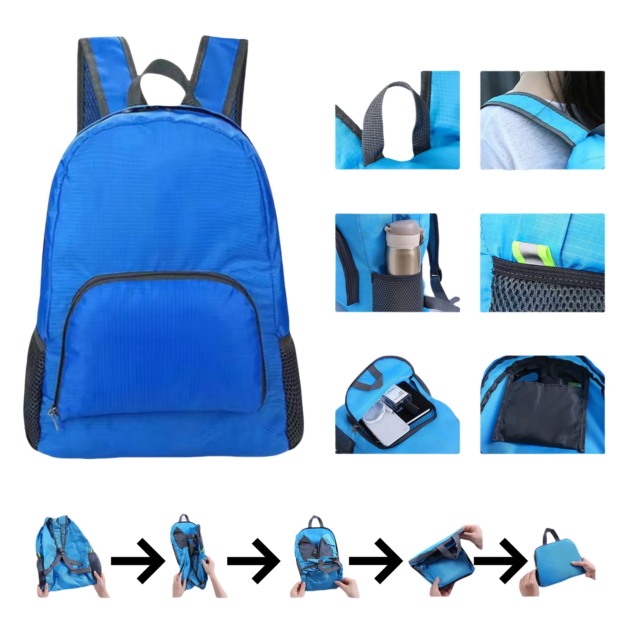 Foldable Large Capacity Waterproof Backpack 2