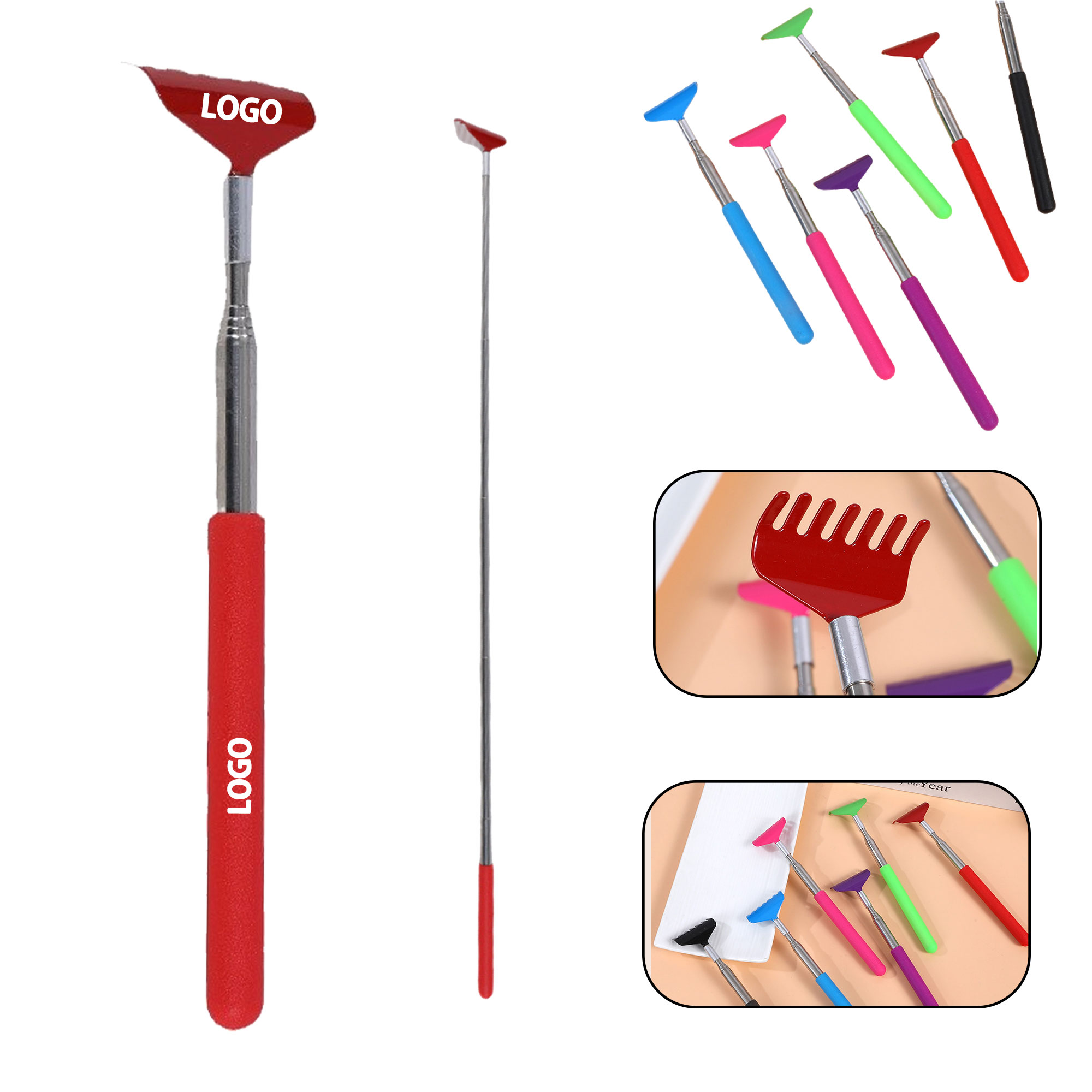 Portable Telescopic Back Scratcher Metal 2
