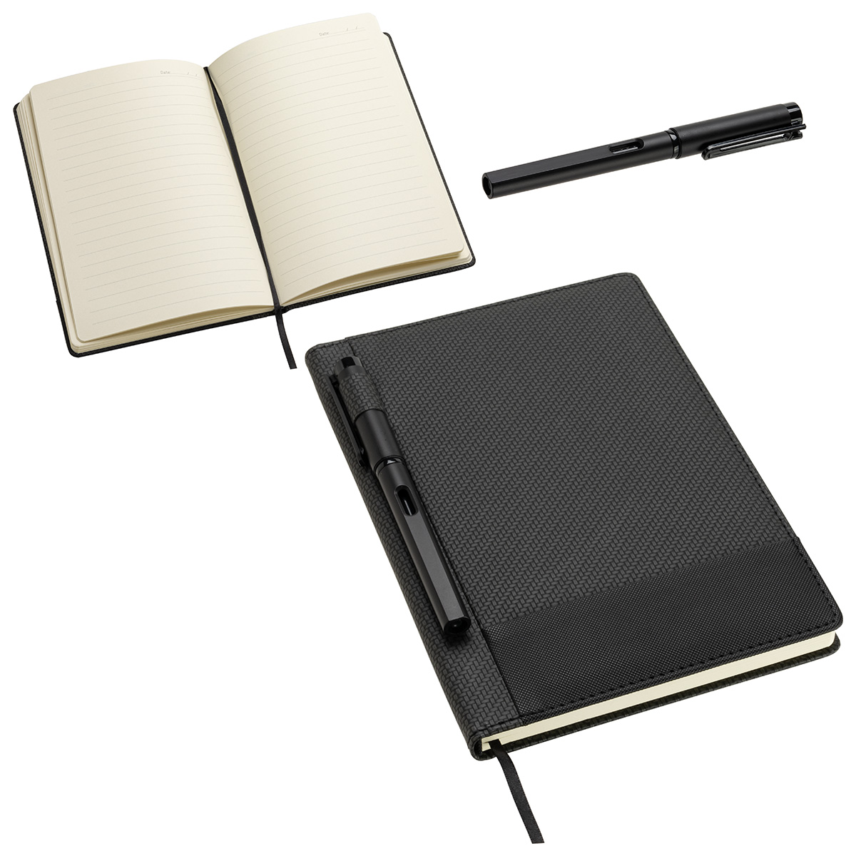 Symposium Textured Journal with Pen 16