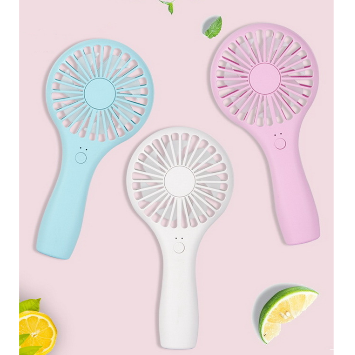 Lollipop Mini Handheld Small Fan Outdoor Portable 3
