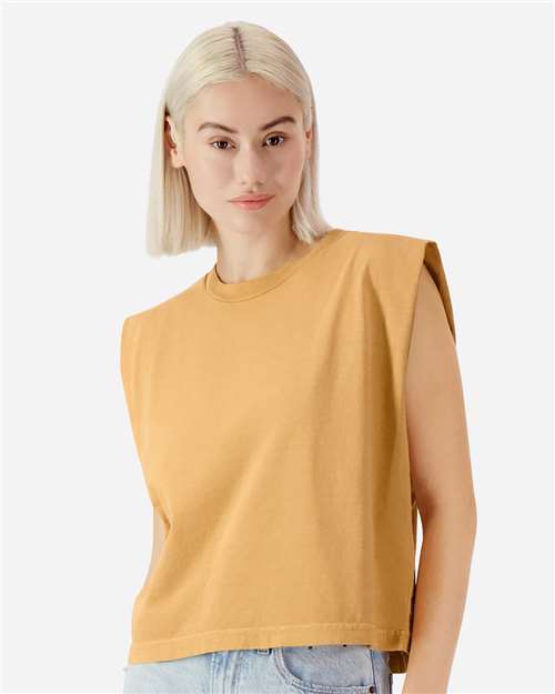 Women's Heavyweight Cotton Garment-Dyed Muscle Tee - 307GD 13
