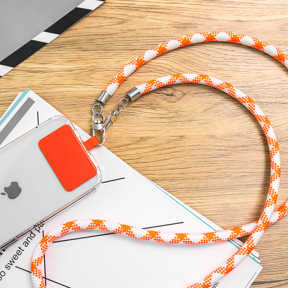 Dacron Polyester with colorful Cell Phone Lanyard 1