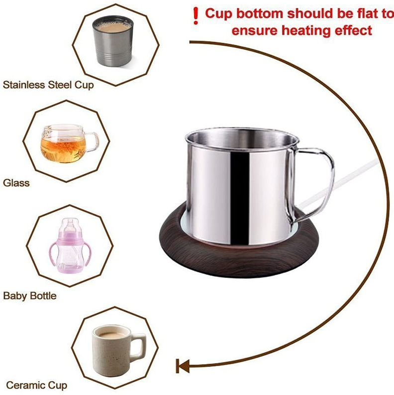 MOQ 50Pcs USB coffee Warmer 7