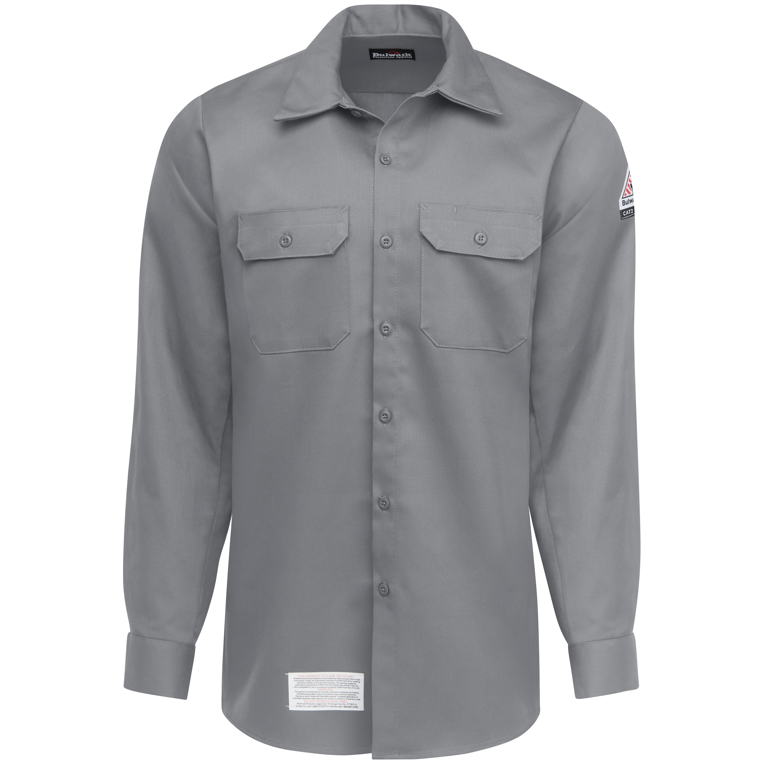 Bulwark® Men's Midweight Excel FR® ComforTouch® Work Shirt 2