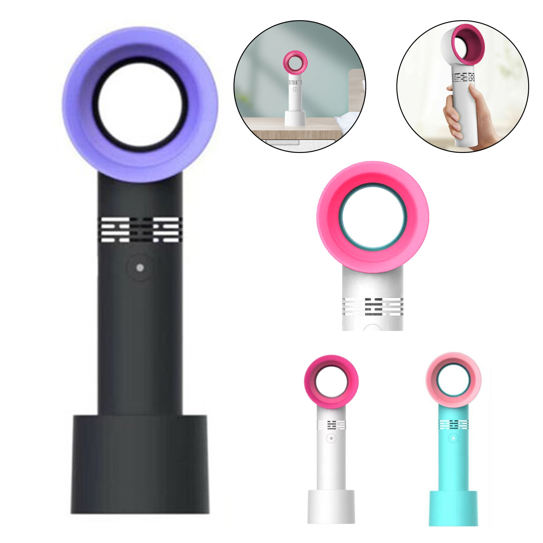 Portable Handheld Bladeless Fan 2