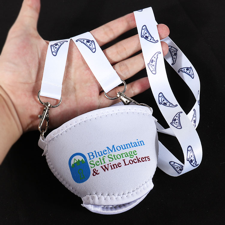 Wine Glass Lanyard with Neoprene Holder 3