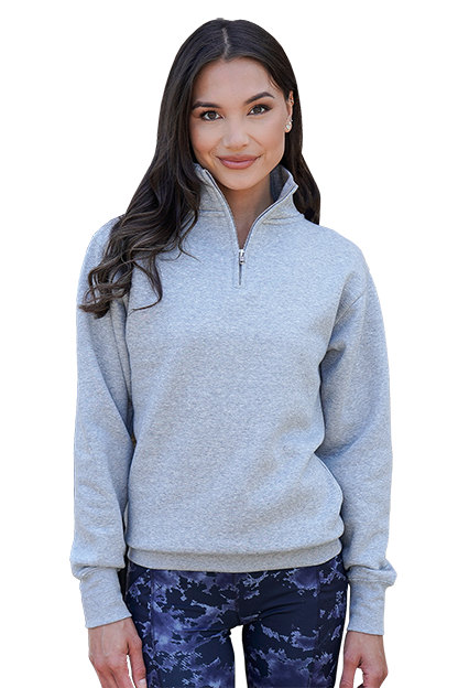 Ultra Soft Fleece 1/4 Zip Pullover, custom hoodie or sweatshirt with logo imprint 23