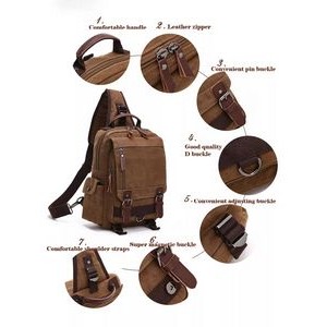 Canvas Messenger Bag 1