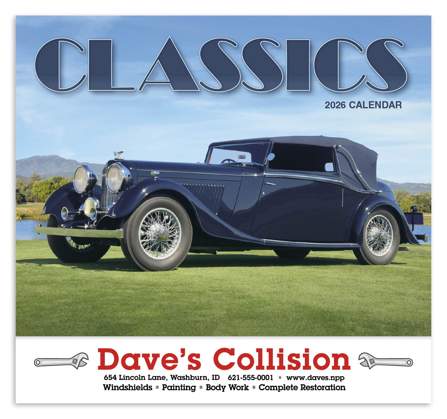 HotLine® Products Classics Appointment Calendar - Stapled 14