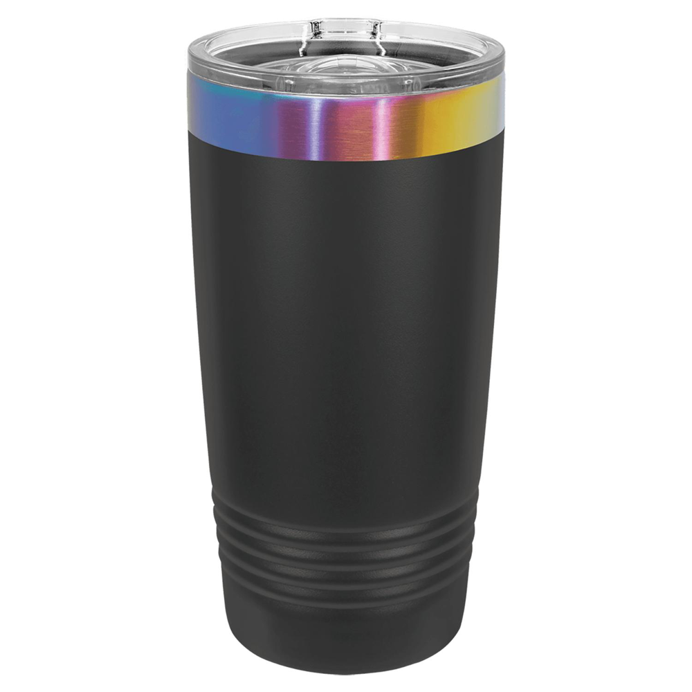 20 oz Polar Camel® Stainless Steel Insulated Prism Ion Plated Ringneck Tumbler