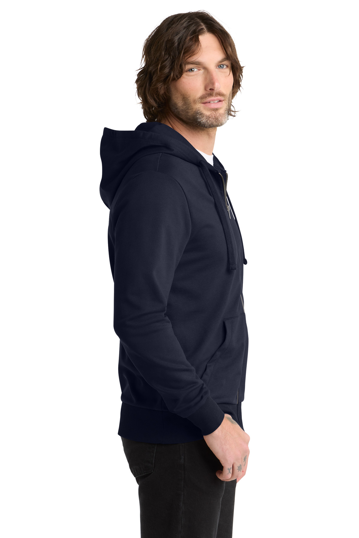 Allmade Unisex Organic French Terry Full-Zip Hoodie AL4002 5