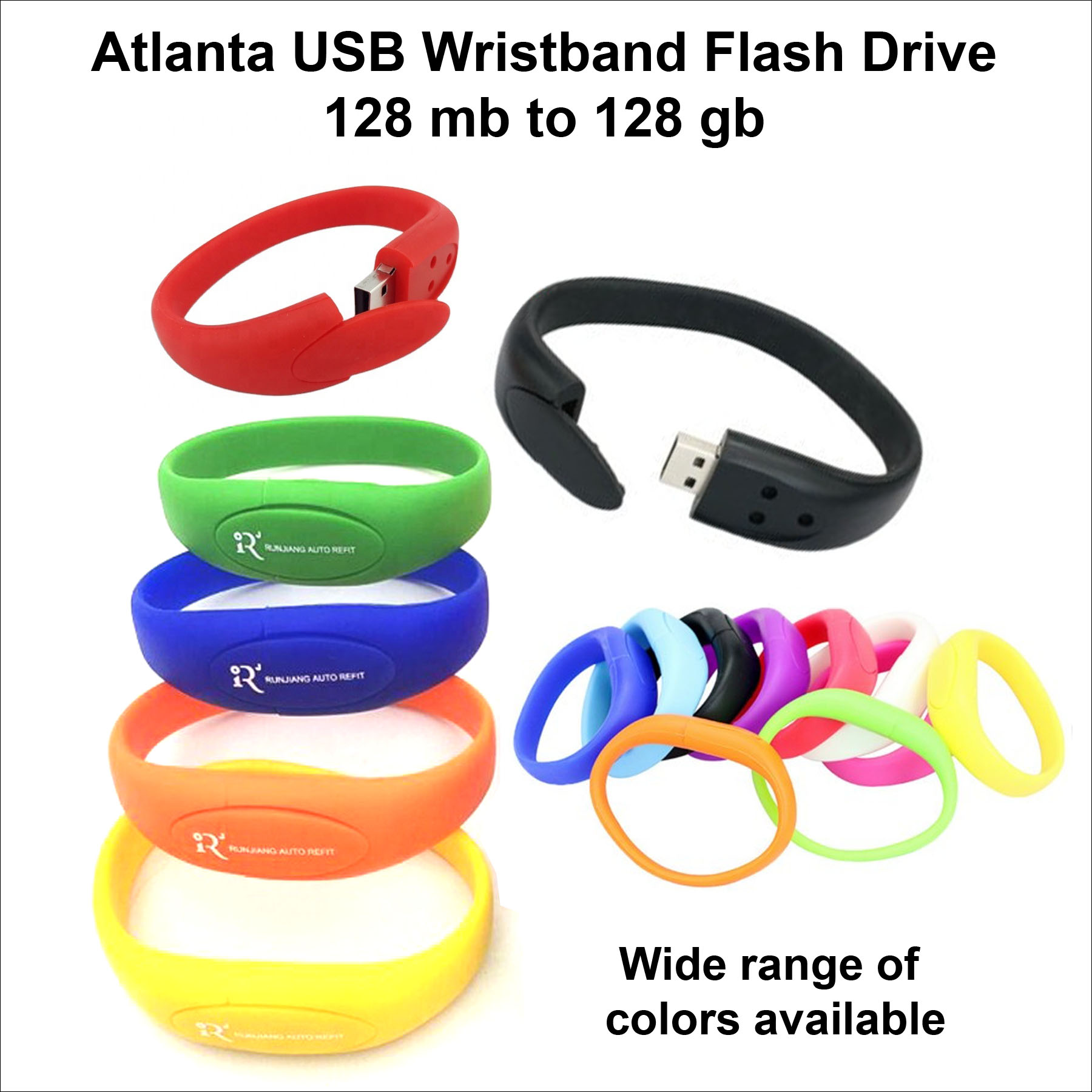 Atlanta USB Wristband - 128 MB