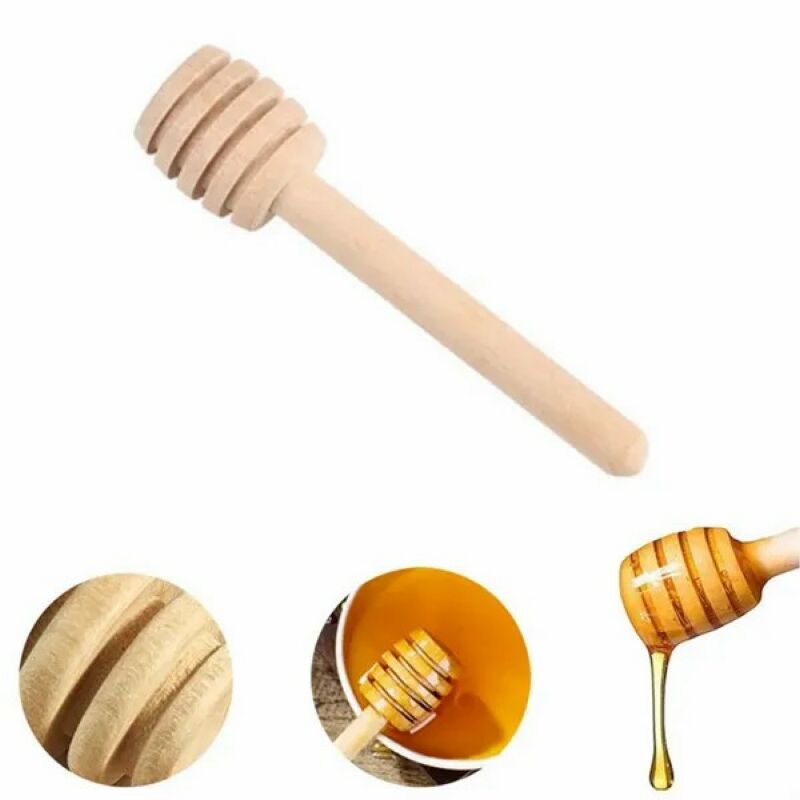 Wooden Honey Dipper Stick