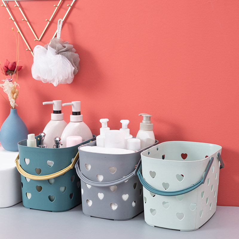 Plastic Bath Basket With Handle 6