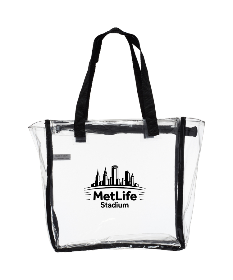 Union Printed - Clear Tote Bags 2