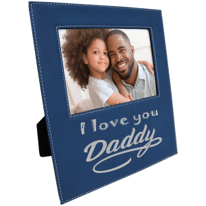 5" X 7" Leatherette Photo Frame With 4 1/4" X 8 7/8" Engraving Area 6