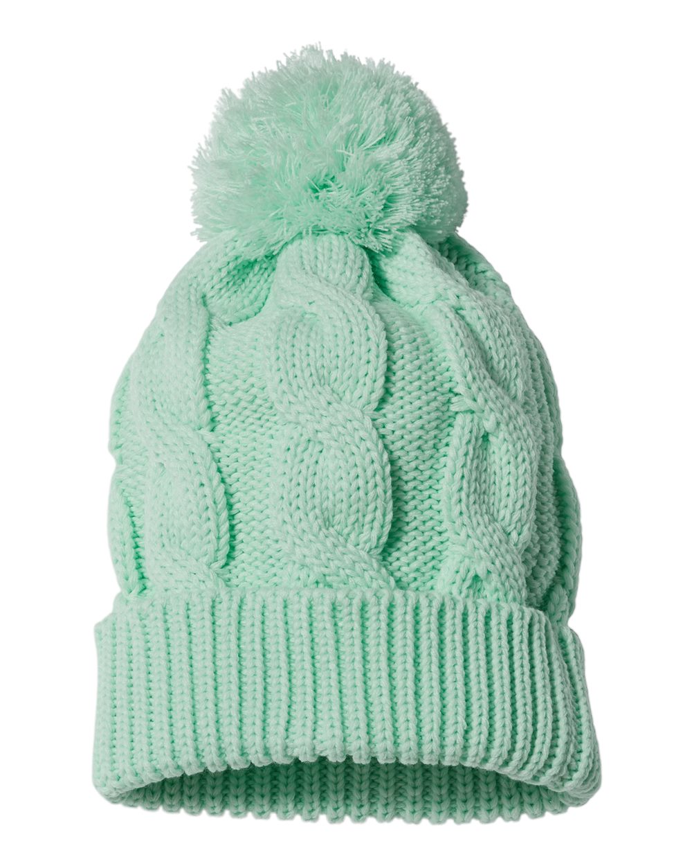 Chunk Twist Cuffed Beanie - 141R 4