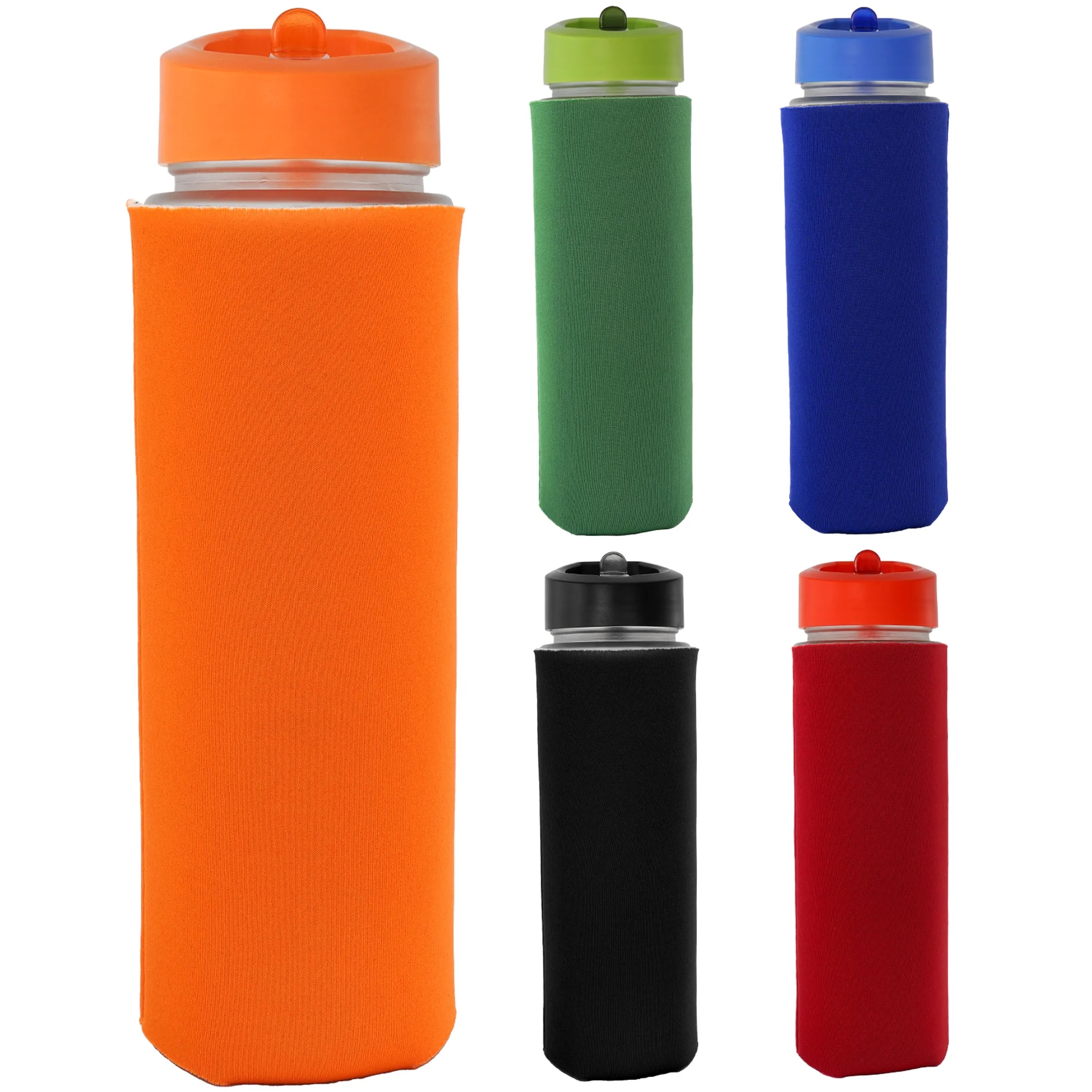 Pop Up 22 oz. Frosted Glass Sleeve Bottle 5