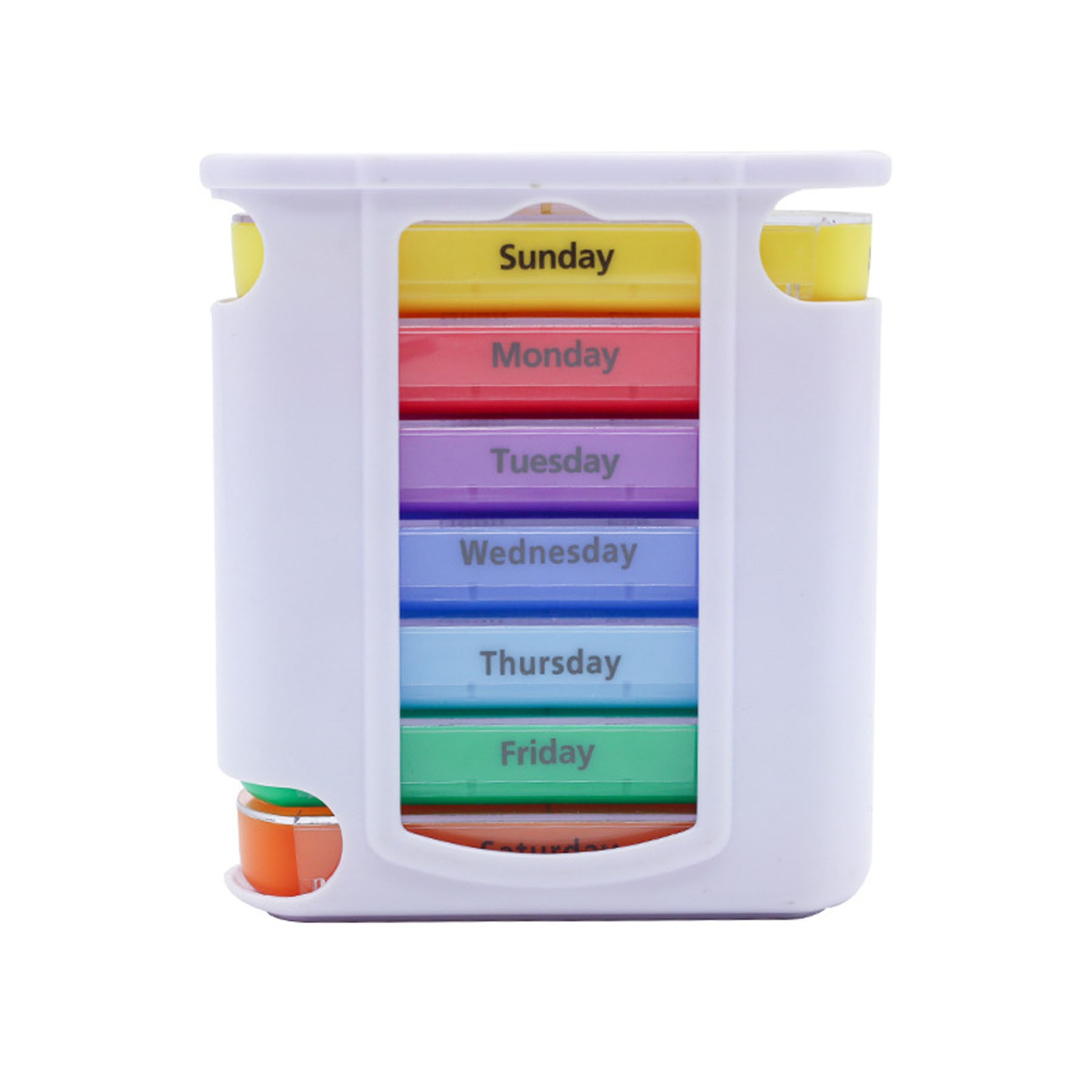Weekly 7 Daily Drawer Type Pill Dispenser Case 2