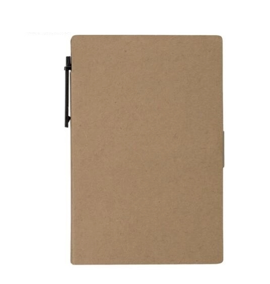 Eco Sticky Notepads With Recycle Paper Pen 2