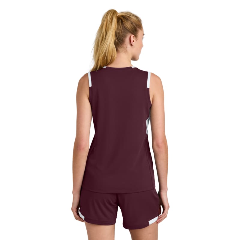 Sport-Tek Women's Club Sleeveless V-Neck 27