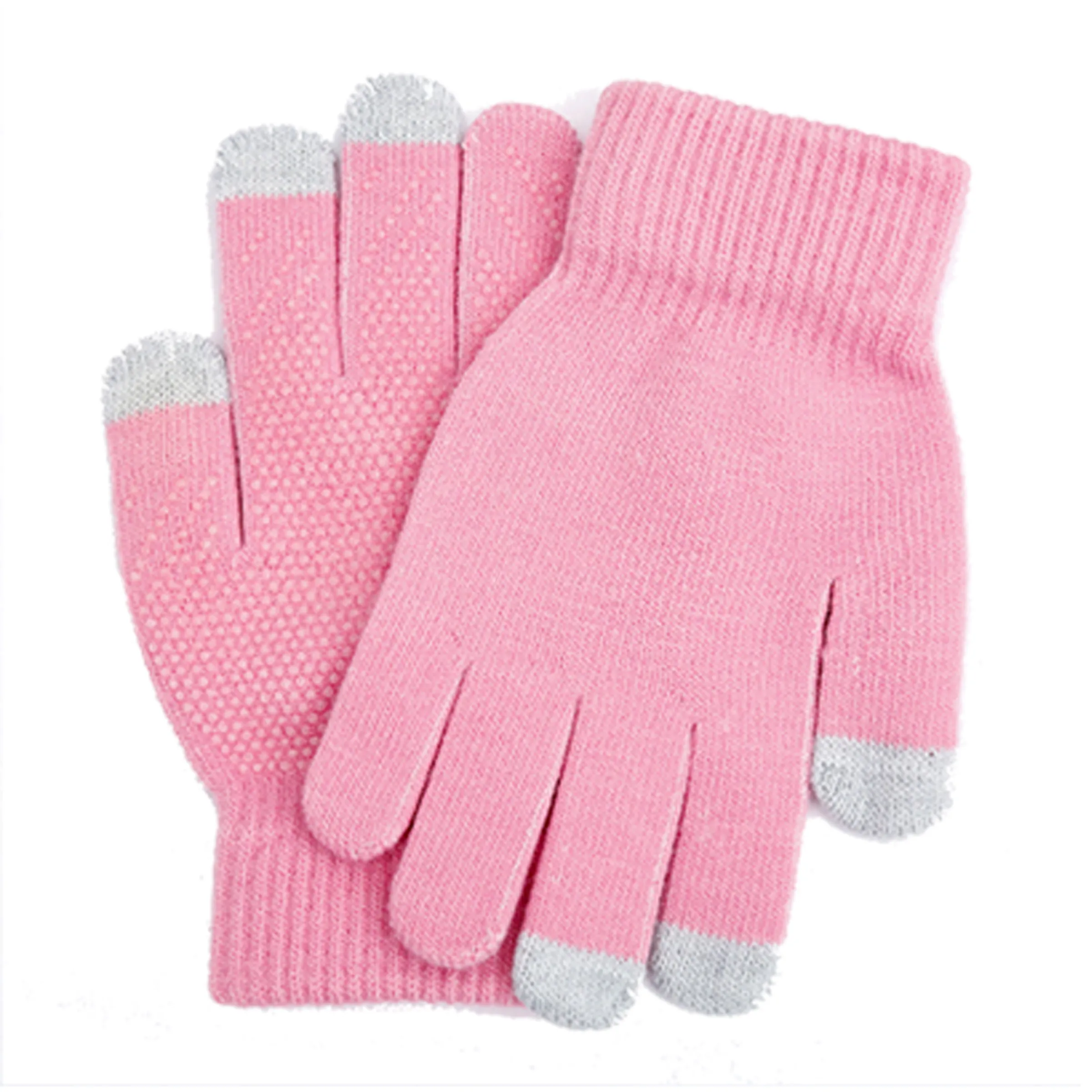 Non-slip Kintted Touch Screen Hiking Glove 14