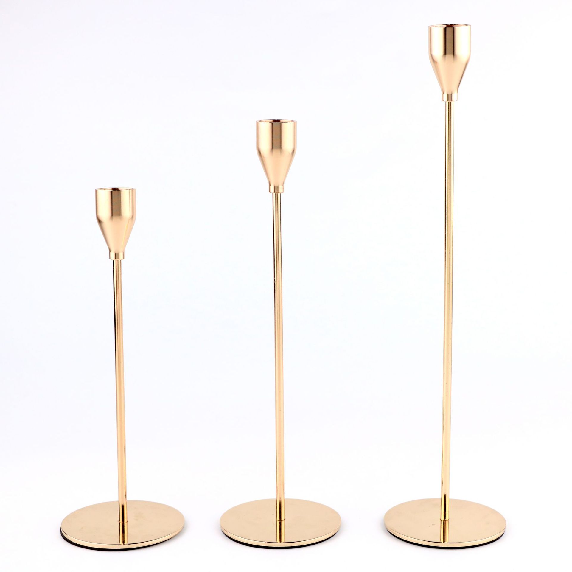 Taper Candles Decorative Candlestick Holder Set 2
