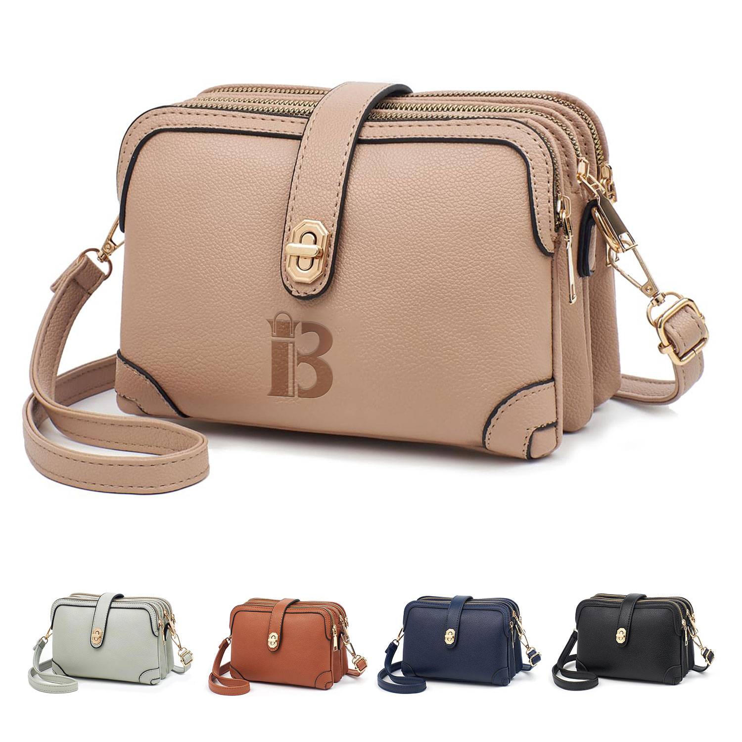 PU Leather Women Crossbody Bag 4
