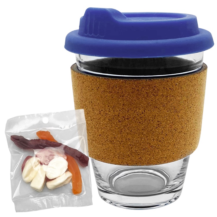 Jelly Party Mix in Cork Band Glass Coffee Cup 3