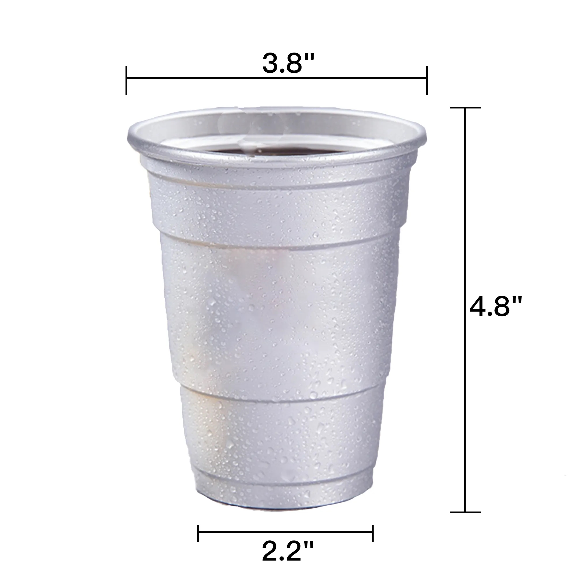 Recyclable 16OZ Aluminum Cup 1