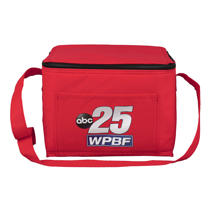 8" W x 6" D x 6" H - "Cool-It" Non-Woven Insulated Cooler Bag 6